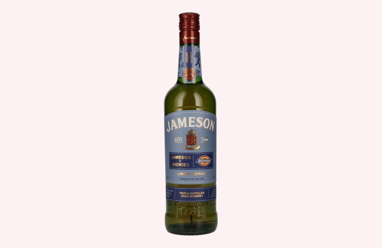 Jameson X Dickies Triple Distilled Irish Whiskey Limited Edition 40% Vol. 0,7l