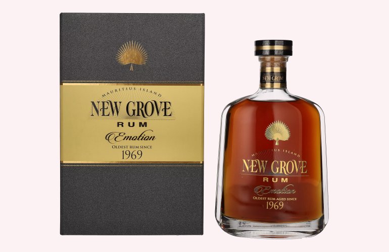 New Grove EMOTION 1969 Mauritius Island Rum 47% Vol. 0,7l en boîte cadeau