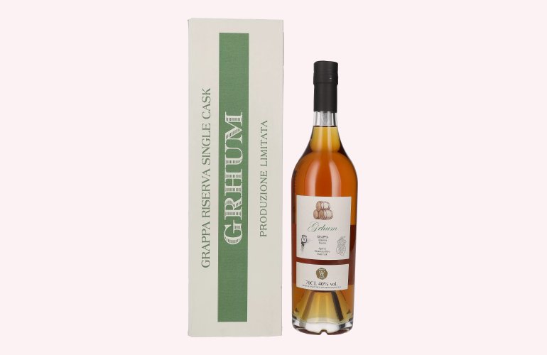 Silver Seal Grappa Riserva Single Demerara Rum Cask 2023 40% Vol. 0,7l en boîte cadeau