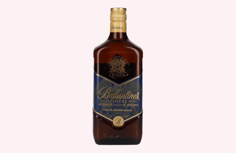 Ballantine's FINEST Blended Scotch Whisky QUEEN Limited Edition 40% Vol. 0,7l