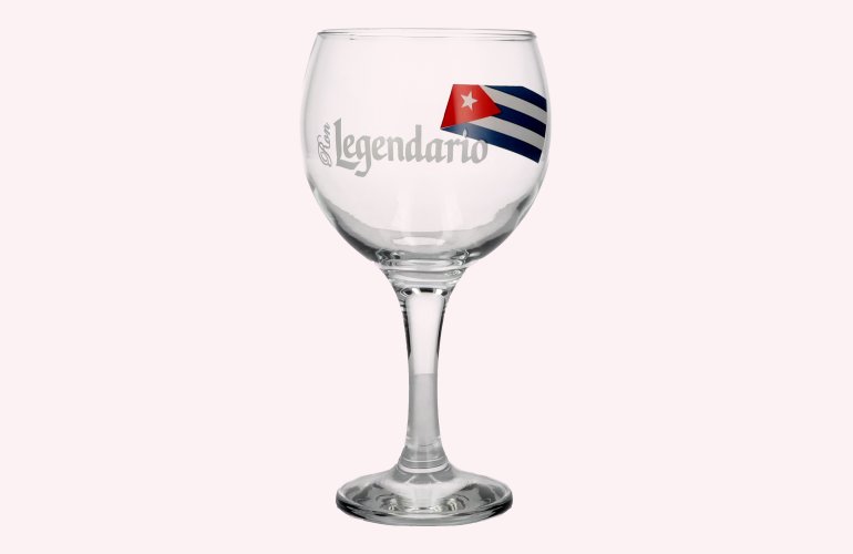 Legendario Cocktailkelch met Kuba Flagge 62 cl