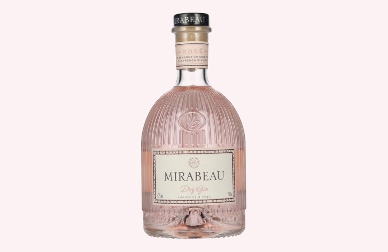 Mirabeau Dry Gin Rosé 43% Vol. 0,7l