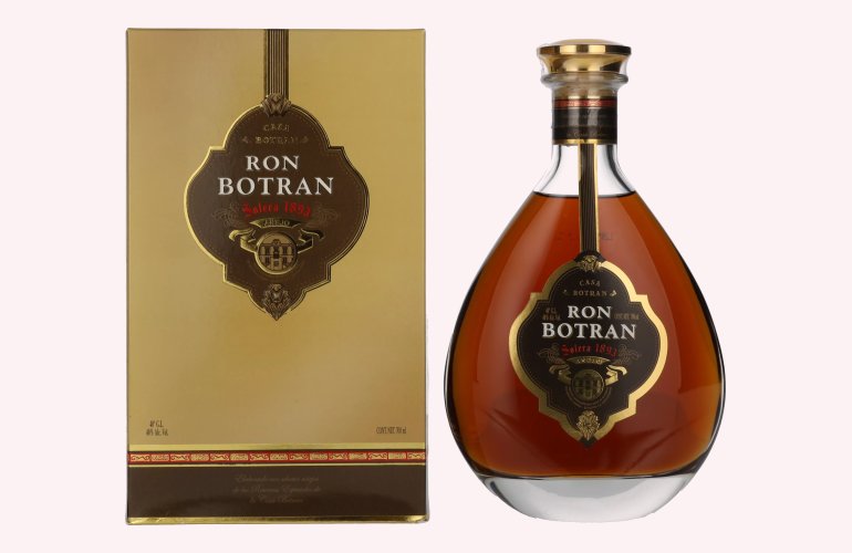 Botran Ron Solera 1893 Añejo Decanter 40% Vol. 0,7l in geschenkverpakking