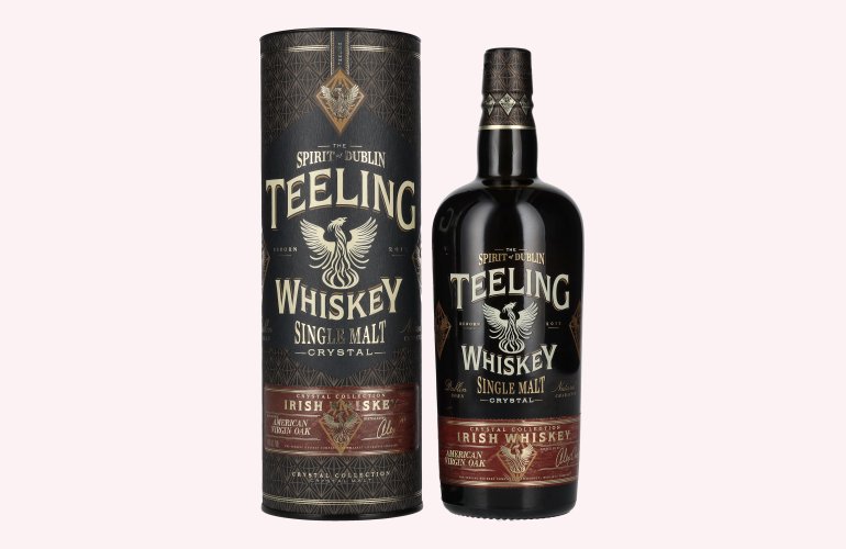 Teeling Whiskey SINGLE MALT CRYSTAL Irish Whiskey 46% Vol. 0,7l en boîte cadeau