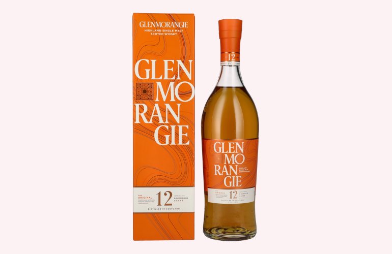 Glenmorangie THE ORIGINAL 12 Years Old Highland Single Malt 40% Vol. 0,7l in geschenkverpakking