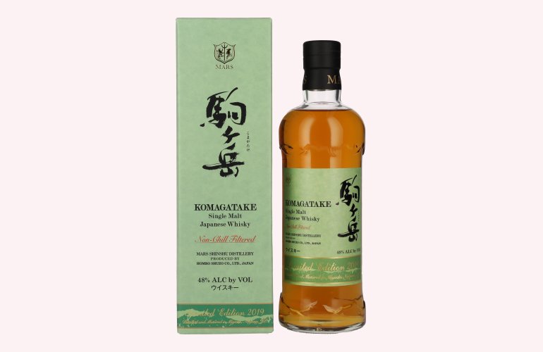 Mars KOMAGATAKE Single Malt Japanese Whisky Limited Edition 2019 48% Vol. 0,7l in Geschenkbox