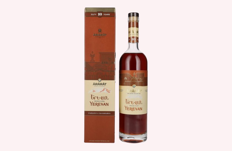 Ararat Yerevan 10 Years Old Exclusive Collection 57% Vol. 0,7l in geschenkverpakking