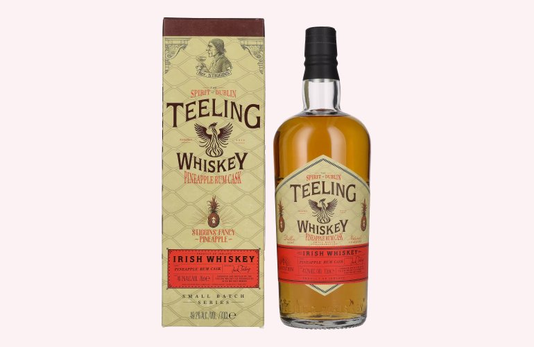 Teeling Whiskey PINEAPPLE Rum Cask Irish Whiskey 49,2% Vol. 0,7l en boîte cadeau