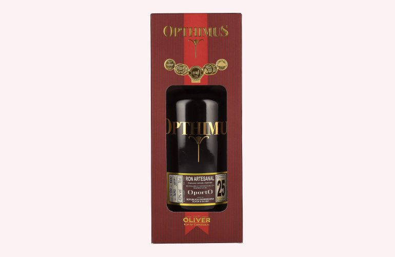 Opthimus 25 Sistema Solera OportO Ron Artesanal 43% Vol. 0,7l in geschenkverpakking