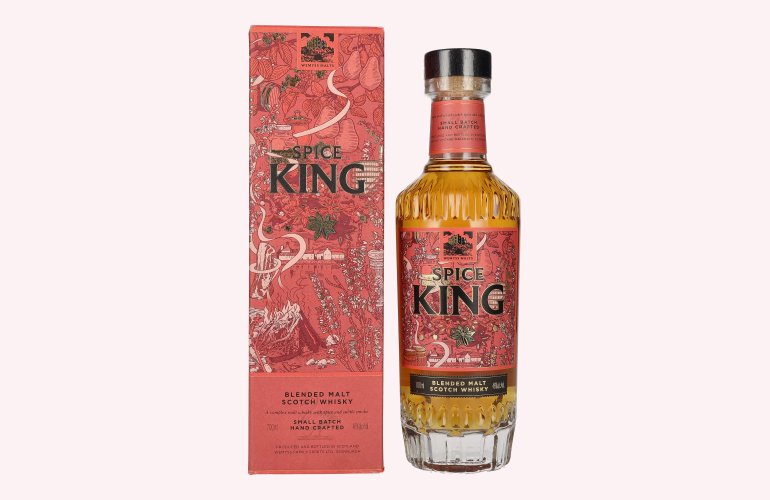 Wemyss Malts SPICE KING Blended Malt Scotch Whisky 2020 46% Vol. 0,7l en boîte cadeau