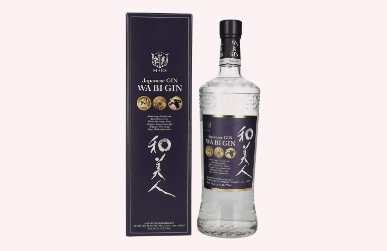 Mars Tsunuki Wa Bi Japanese Gin 45% Vol. 0,7l in geschenkverpakking