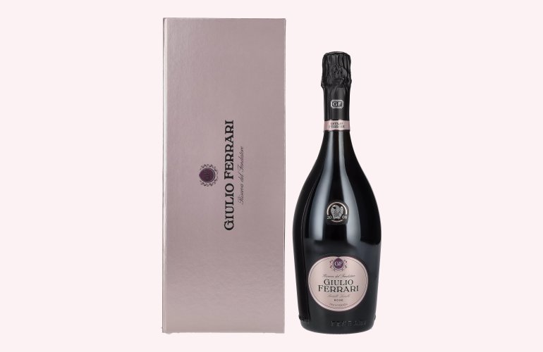 Ferrari GIULIO FERRARI ROSÉ Trento DOC 2008 12,5% Vol. 0,75l in geschenkverpakking