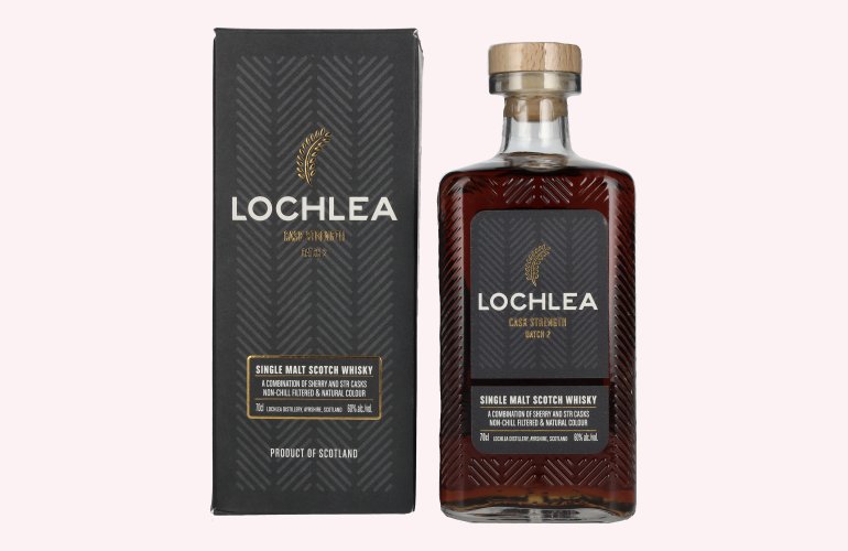 Lochlea CASK STRENGTH Single Malt Whisky Batch 2 60% Vol. 0,7l in Giftbox