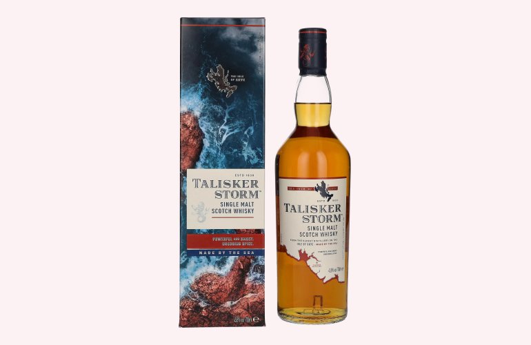 Talisker Storm Single Malt Scotch Whisky 45,8% Vol. 0,7l in geschenkverpakking