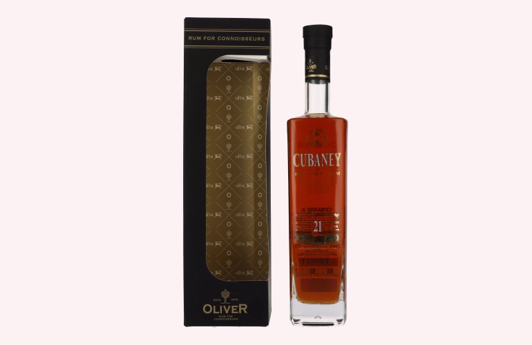 Ron Cubaney EXQUISITO 21 Sistema Solera 38% Vol. 0,7l en boîte cadeau