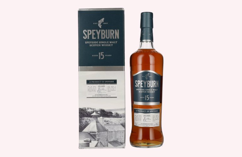 Speyburn 15 Years Old Speyside Single Malt Scotch Whisky 46% Vol. 0,7l en boîte cadeau