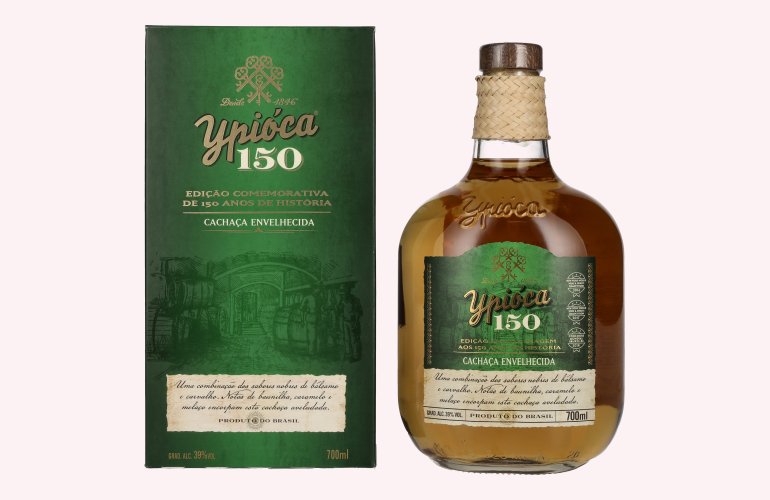 Ypióca 150 Cachaça Envelhecida Reserva Especial 39% Vol. 0,7l in Geschenkbox