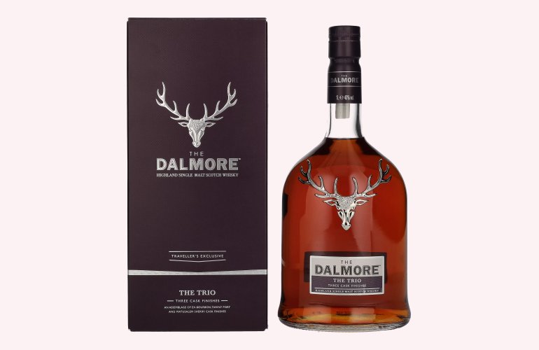 The Dalmore THE TRIO Highland Single Malt Scotch Whisky 40% Vol. 1l en boîte cadeau