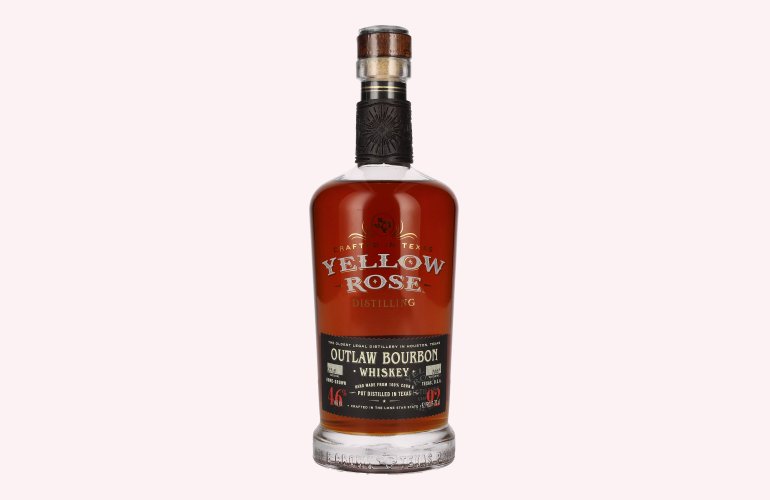 Yellow Rose OUTLAW BOURBON Whiskey 46% Vol. 0,7l