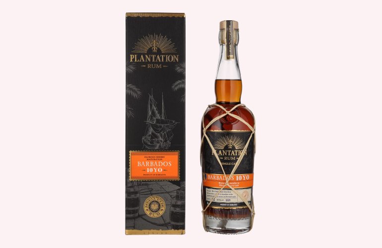 Plantation Rum BARBADOS 10 Years Old Oloroso Sherry Maturation Edition 2021 49% Vol. 0,7l in geschenkverpakking