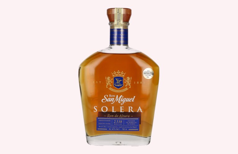 Ron San Miguel Solera Ron de Altura Añejo 40% Vol. 0,7l