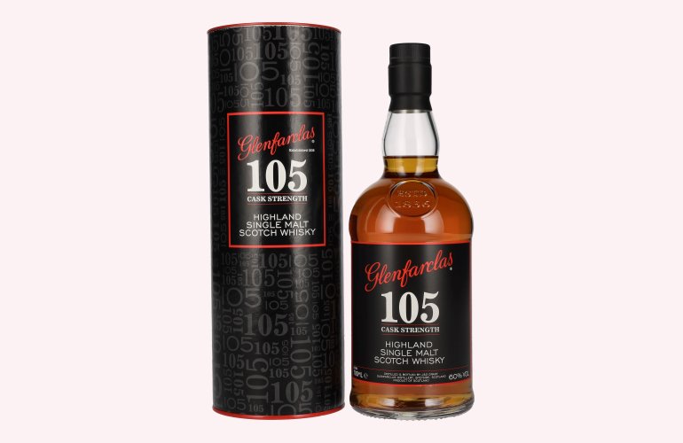 Glenfarclas 105 CASK STRENGTH Highland Single Malt 60% Vol. 0,7l en boîte cadeau