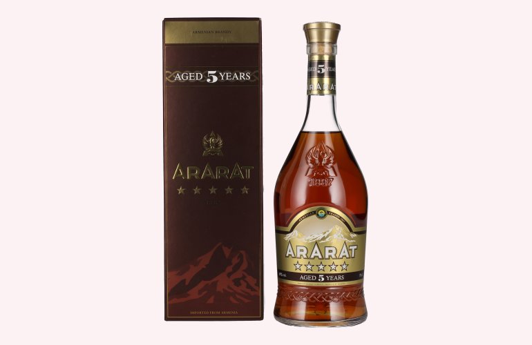 Ararat 5 Years Old 40% Vol. 0,7l en boîte cadeau