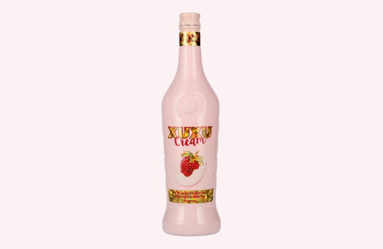 XUXU Cream Liqueur with Vodka & Strawberry 15% Vol. 0,7l