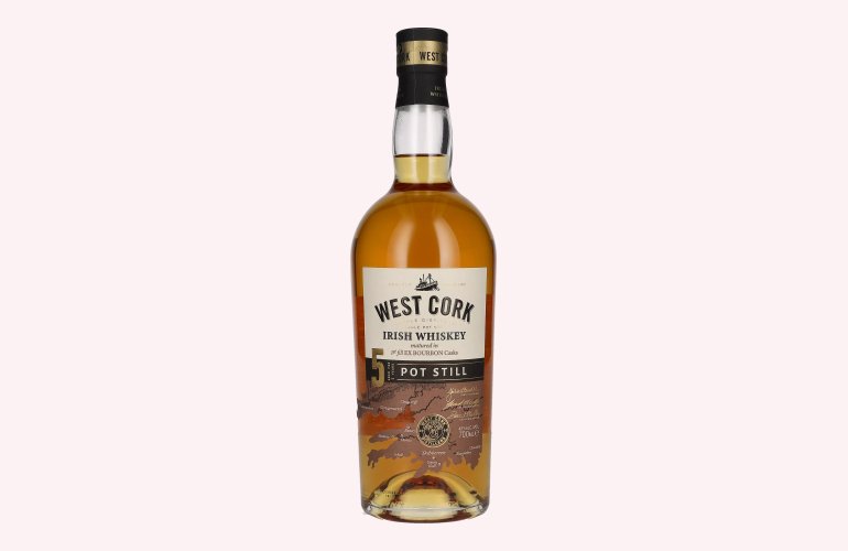 West Cork 5 Years Old Pot Still Irish Whiskey 43% Vol. 0,7l