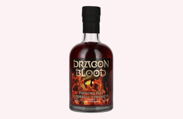 Dragon Blood Flaming Hot Superior Strength Liqueur 50% Vol. 0,5l