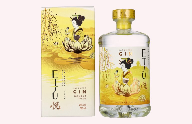 Etsu Gin DOUBLE YUZU Limited Edition 43% Vol. 0,7l in Giftbox