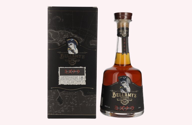 Bellamy's Reserve Rum MIZUNARA 48,4% Vol. 0,7l en boîte cadeau