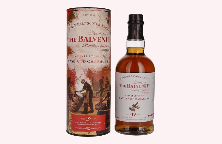 The Balvenie STORIES 19 Years Old A Revelation of Cask and Character 47,5% Vol. 0,7l in geschenkverpakking