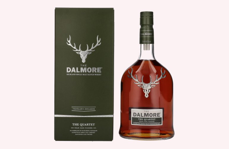 The Dalmore THE QUARTET Highland Single Malt Scotch Whisky 41,5% Vol. 1l in geschenkverpakking