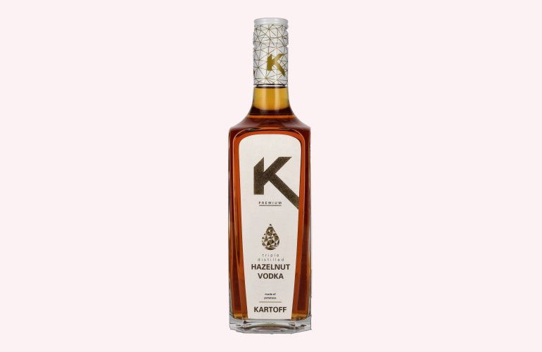 Kartoff Triple Distilled Hazelnut Vodka 38% Vol. 0,7l