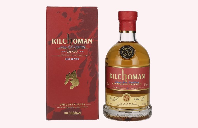 Kilchoman CASADO Islay Single Malt Scotch Whisky Limited Edition 46% Vol. 0,7l en boîte cadeau