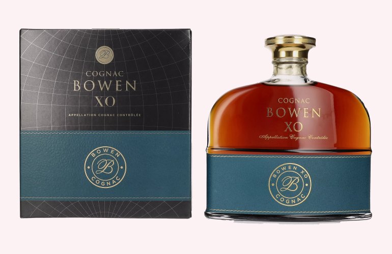 Cognac Bowen XO 40% Vol. 0,7l en boîte cadeau