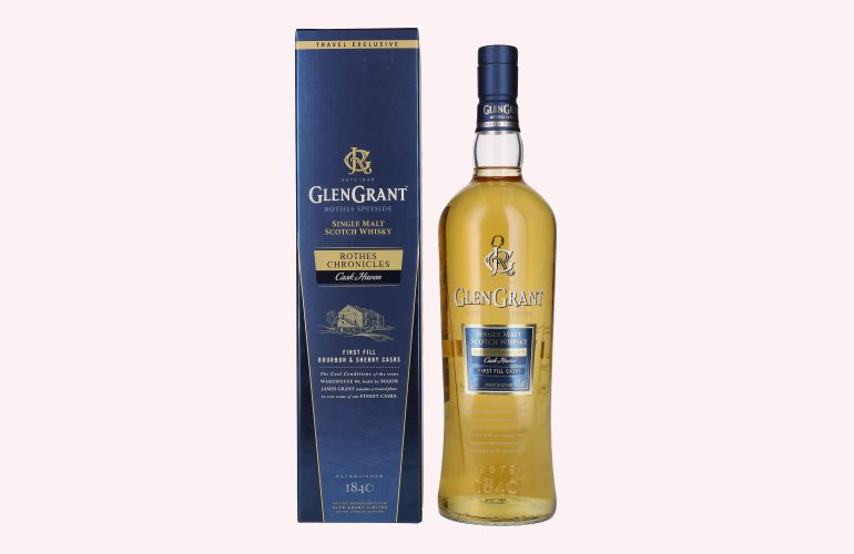 Glen Grant Rothes Chronicles CASK HAVEN Single Malt Scotch Whisky 46% Vol. 1l en boîte cadeau