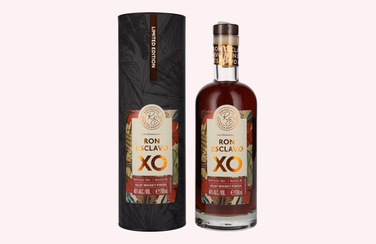 Ron Esclavo XO Islay Whisky Finish Batch #1 46% Vol. 0,7l in geschenkverpakking