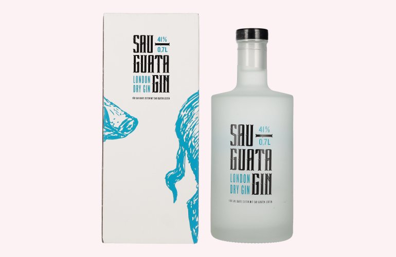 Sau-Guata Gin 41% Vol. 0,7l en boîte cadeau