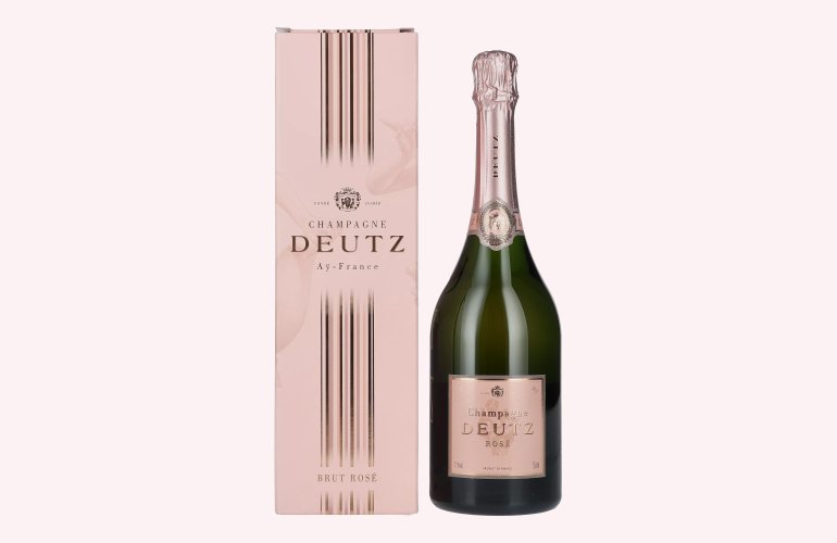 Deutz Champagne Rosé 12% Vol. 0,75l in geschenkverpakking