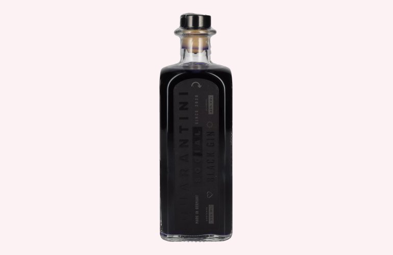 Quarantini Social Black Gin 42% Vol. 0,5l