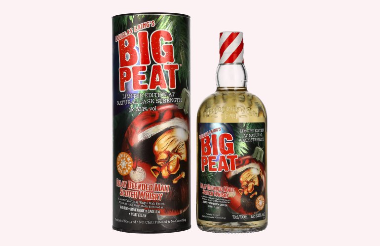 Douglas Laing BIG PEAT Limited Christmas Edition 2020 53,1% Vol. 0,7l en boîte cadeau