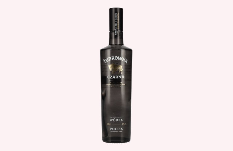 Zubrowka CZARNA Wódka Polska 40% Vol. 0,5l