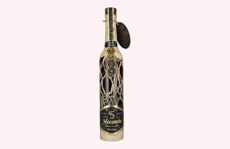 Mocambo Ron Añejo 20 Años Barrica Selecta Premium Edición de Arte 40% Vol. 0,5l