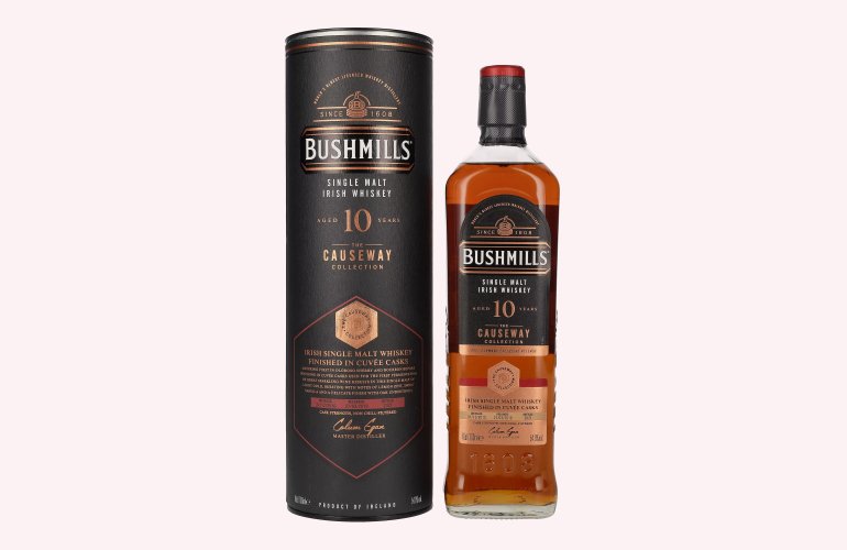 Bushmills THE CAUSEWAY COLLECTION Single Malt Cuvée Casks 2010 54,8% Vol. 0,7l in geschenkverpakking