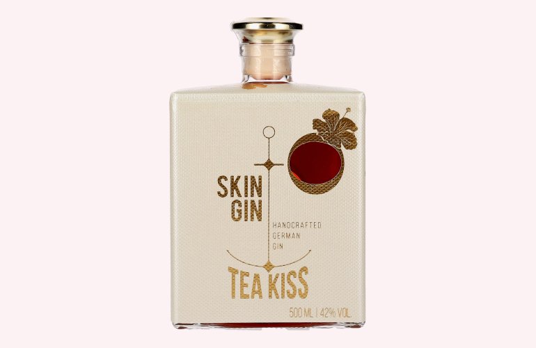 Skin Gin Handcrafted German Gin TEA KISS 42% Vol. 0,5l