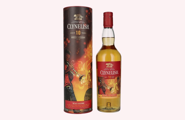 Clynelish 10 Years Old THE JAZZ CRESCENDO Special Release 2023 57,5% Vol. 0,7l in geschenkverpakking