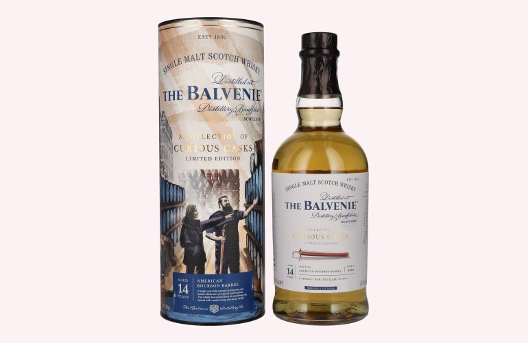 The Balvenie 14 Years Old A Collection of Curious Casks AMERICAN BOURBON BARREL 47,8% Vol. 0,7l in Giftbox