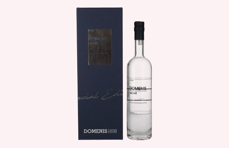 Domenis 1898 PICOLIT Grappa 45% Vol. 0,7l in geschenkverpakking